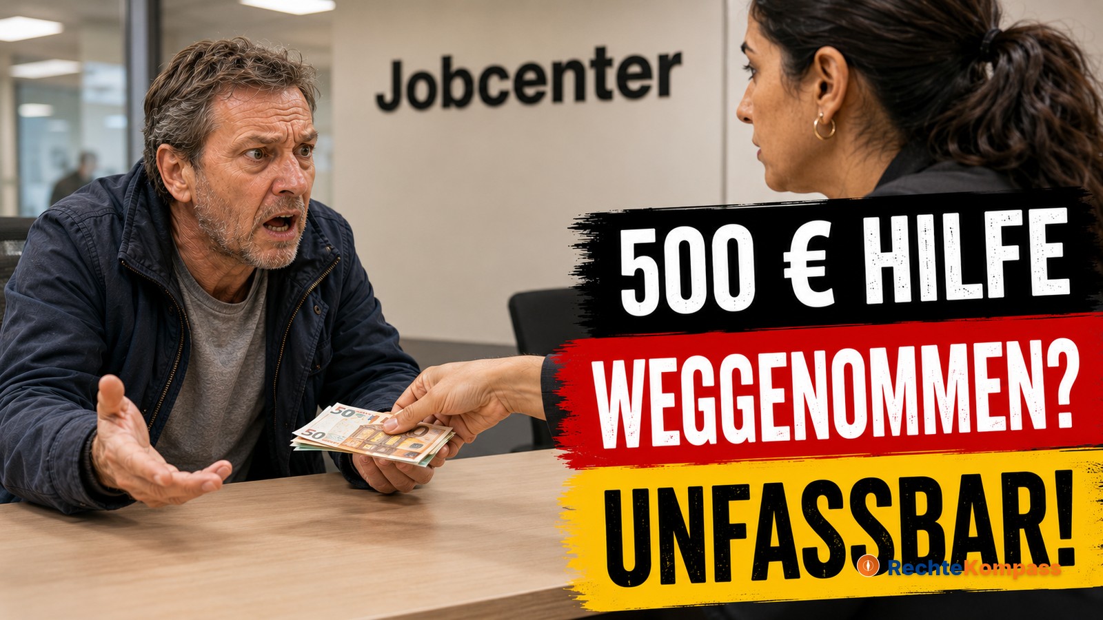 500 Euro Nothilfe – warum dem Bürgergeld-Empfänger nur 30 Euro blieben