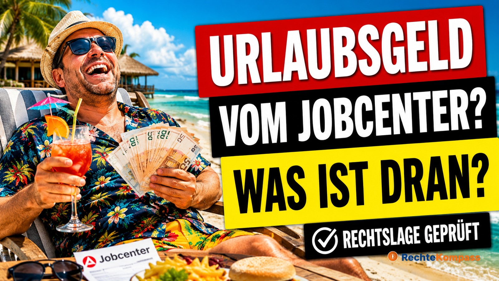 Gerüchte um 40 Euro Urlaubsgeld pro Tag vom Jobcenter: Was ist dran?