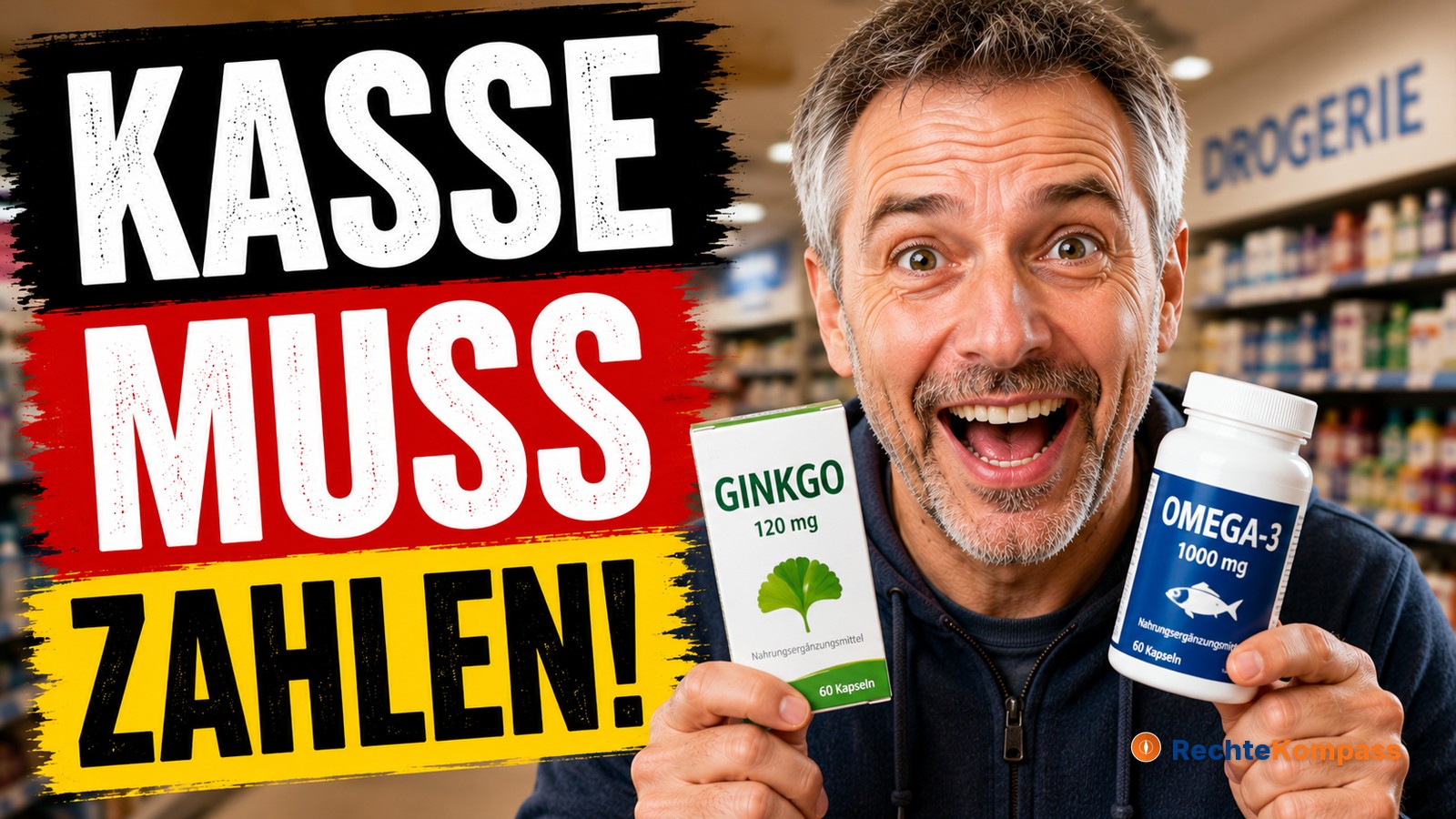 Rezeptfreie Arzneimittel von Krankenkasse bezahlt!