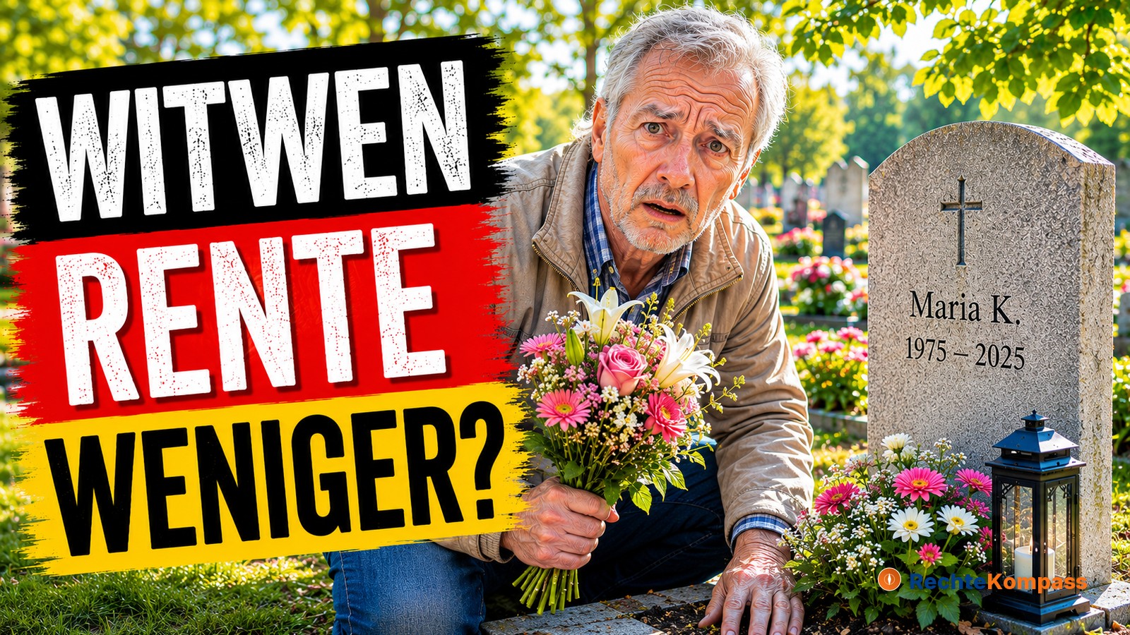 Bei 1.700 Euro Altersrente: Wie viel Witwenrente kann als Rentner fehlen?