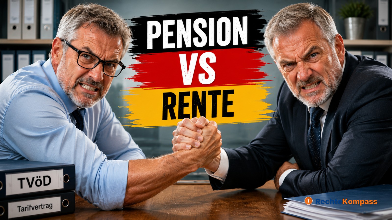 Pension gegen Rente - Wer profitiert, wer verliert?