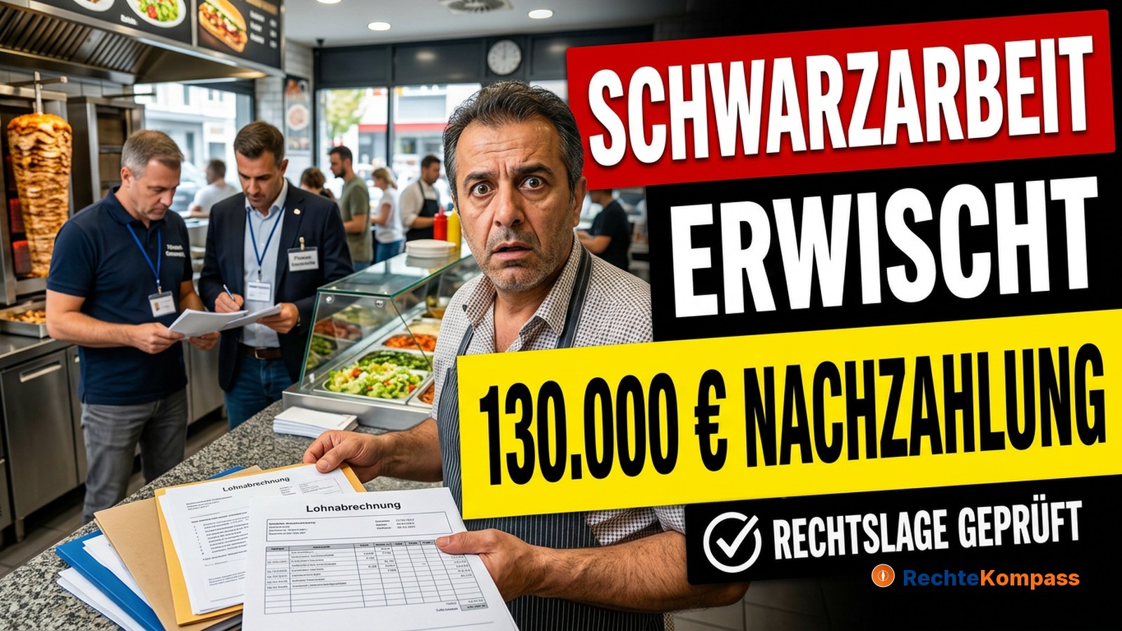 Schwarzarbeit aufgedeckt: Rentenversicherung darf Beiträge schätzen