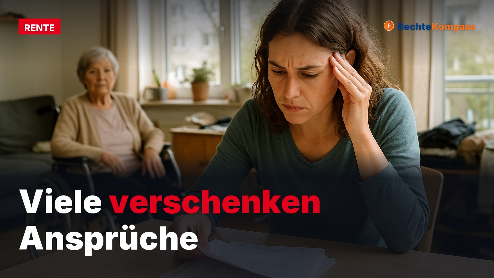 Viele Pflegende verschenken Rentenansprüche, ohne es zu wissen