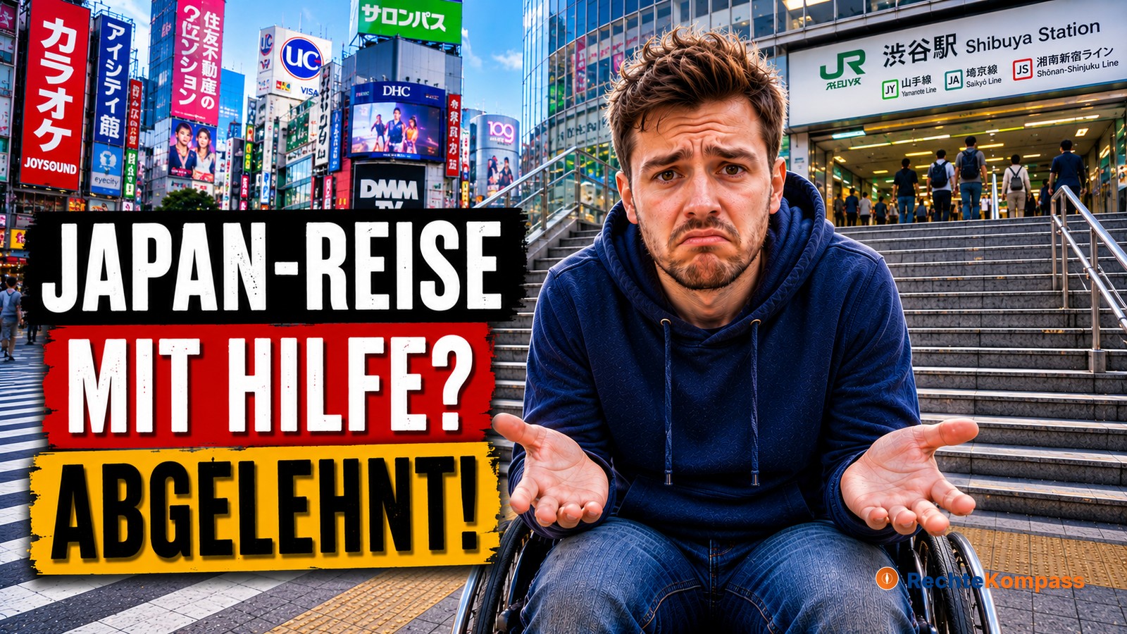 Habe ich als Rollstuhlfahrer Anspruch auf Unterstützung im Ausland?