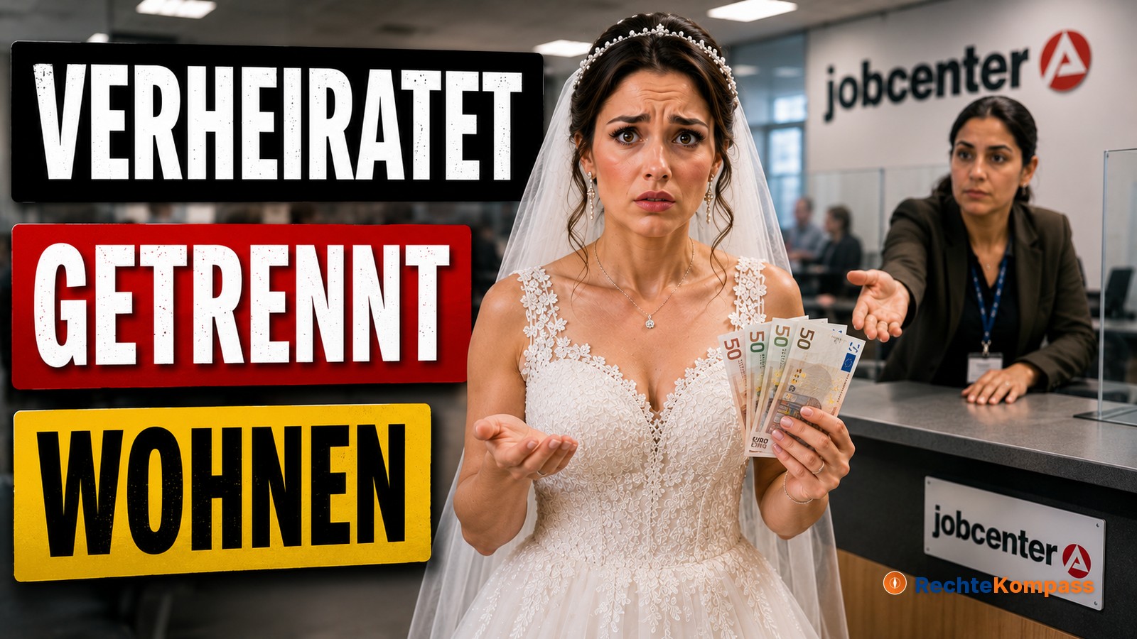 Getrennt wohnen schützt nicht vor gemeinsamer Berechnung beim Jobcenter